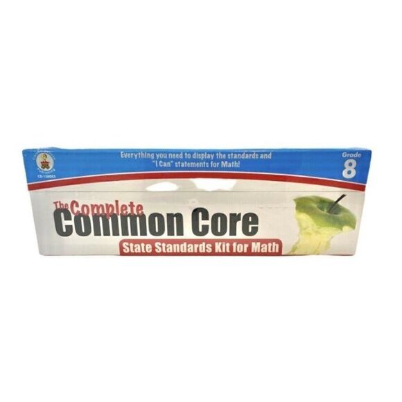 The Complete Common Core State Standards Kit Math Grade 8  NEW - Picture 1 of 5